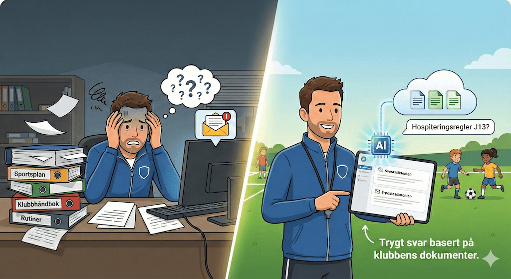 Verdibudskap og e-postassistent illustrasjon